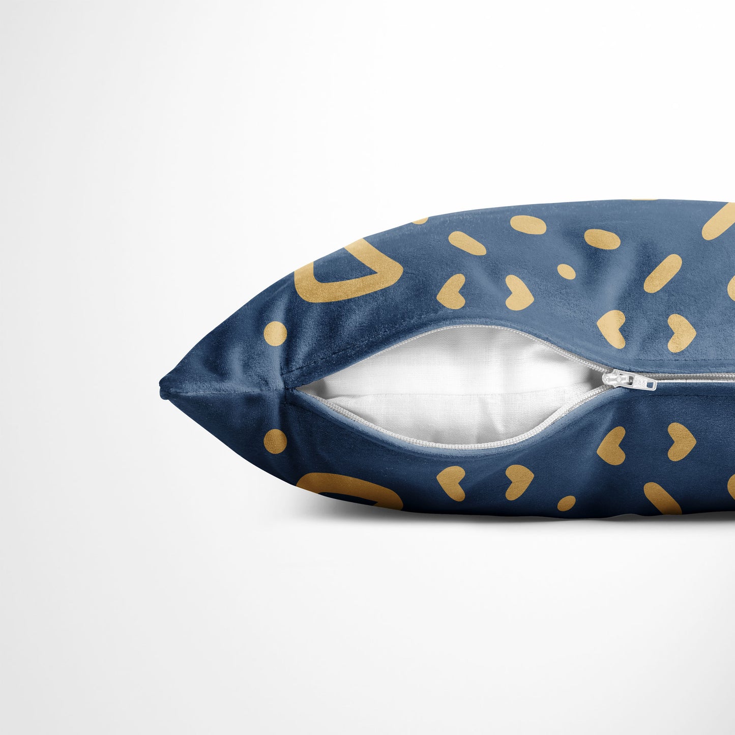 Start Somethin' Large Indigo/Taupe Cushion